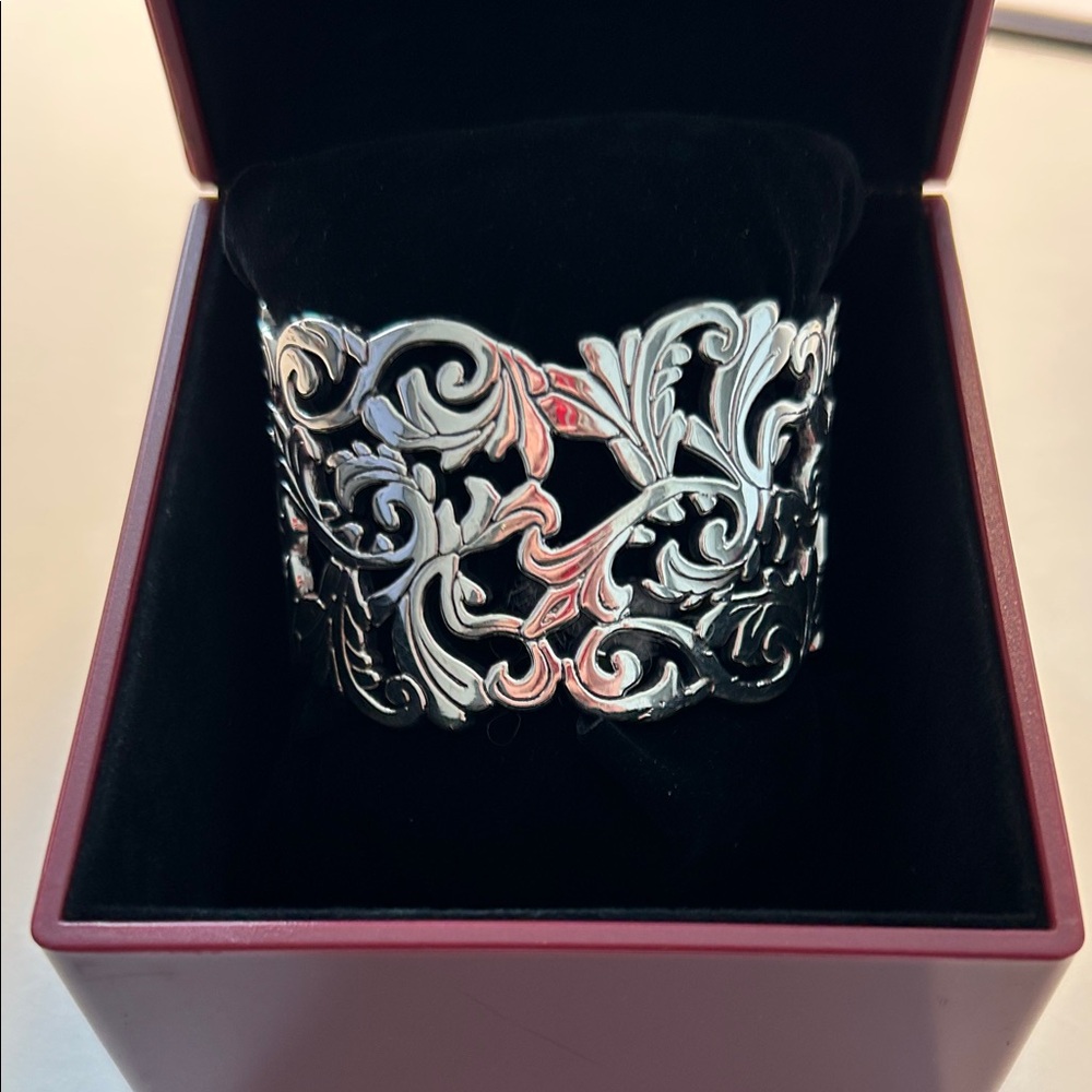 Tous  silver cuff bracelet